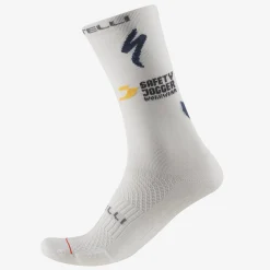 Calze Castelli Soudal Quick-Step 2026 Rosso Corsa Pro 18