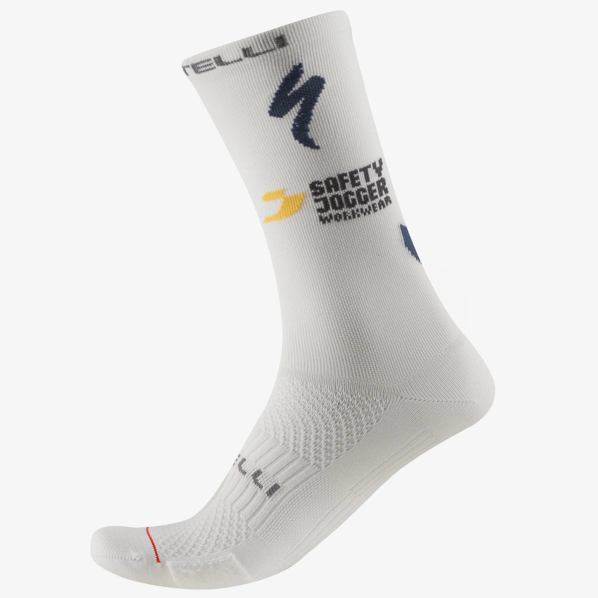Calze Castelli Soudal Quick-Step 2026 Rosso Corsa Pro 18