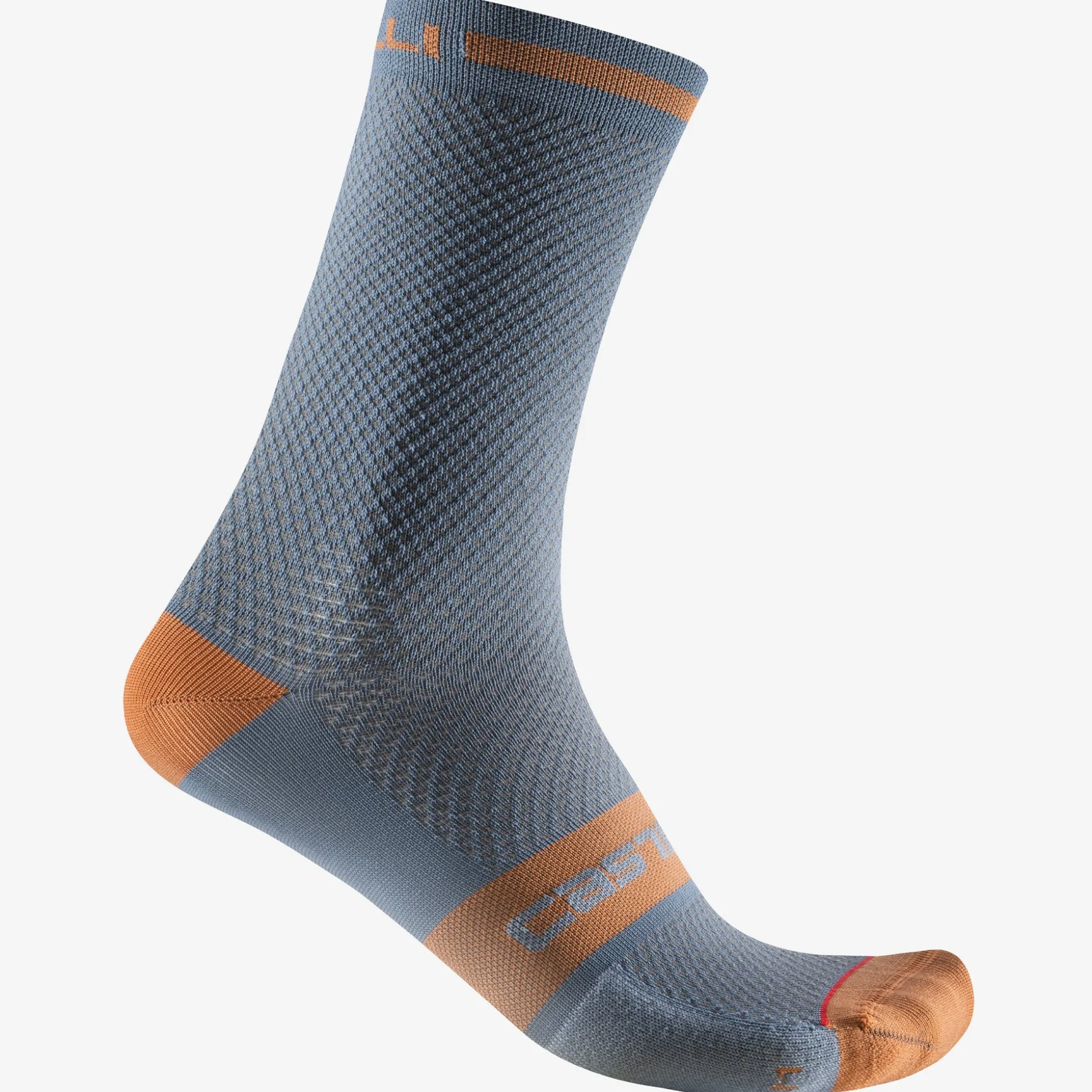 Calze Castelli Superleggera T 18 - Blu arancio