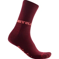 Calze donna Castelli Quindici Soft Merino - Bordeaux