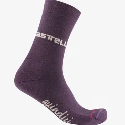 Calze donna Castelli Quindici Soft Merino - Viola