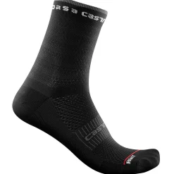 Calze donna Castelli Rosso Corsa 11 - Nero