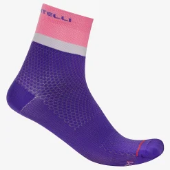 Calze donna Castelli Tonal Logo 12 - Viola