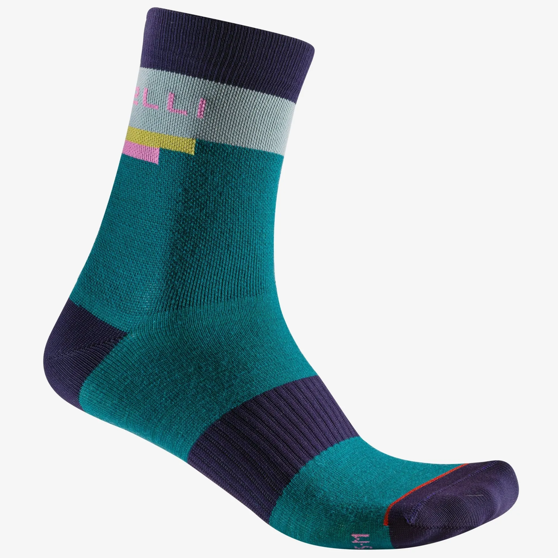 Calze donna Castelli Velocissima Thermal 2 - Verde