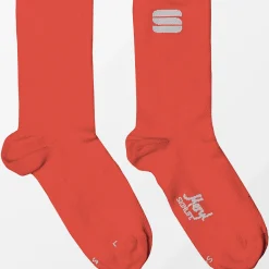 Calze donna Sportful Matchy - Arancio