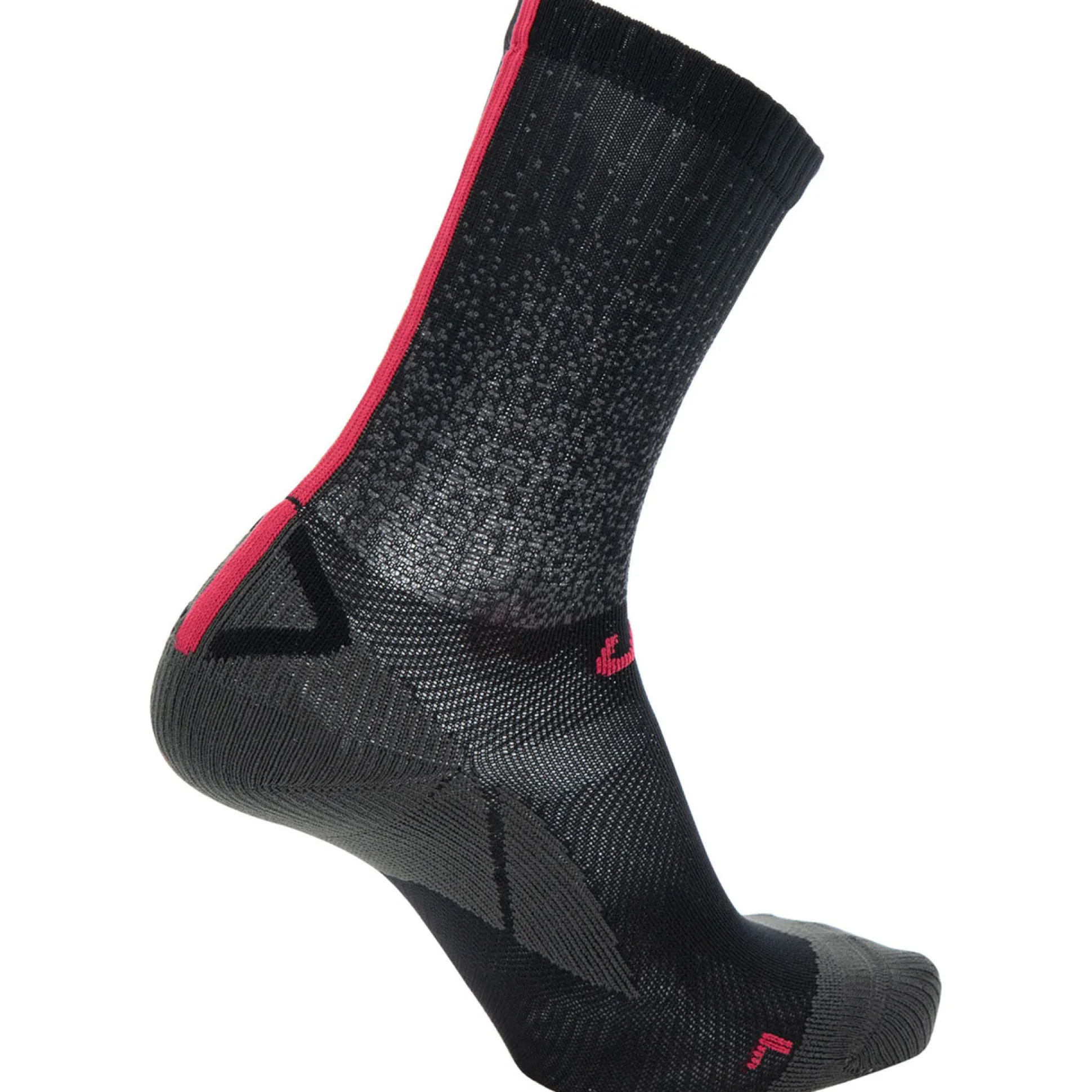 Calze donna UYN Cycling Aero - Nero rosa