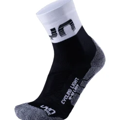 Calze donna UYN Cycling Light - Nero bianco