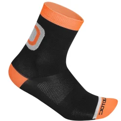 Calze Dotout Logo 15 - Nero arancio