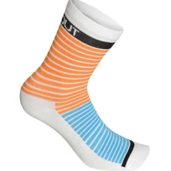 Calze Dotout Stripe 2019 - Arancio azzurro
