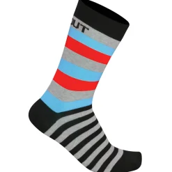 Calze Dotout Stripe - Nero Blu