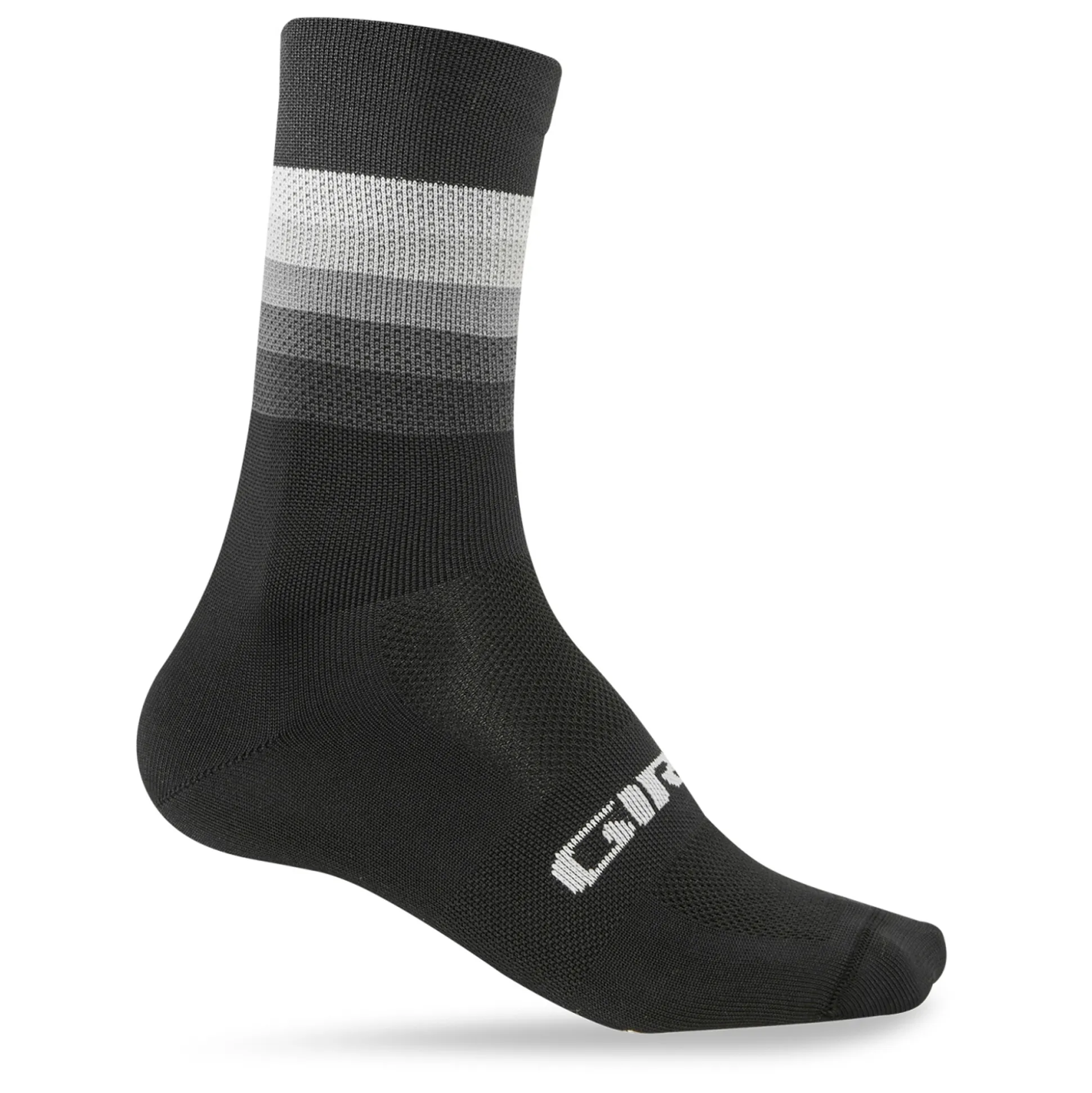 Calze Giro Comp Racer High Rise - Nero bianco