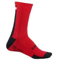 Calze Giro HRc + Merino Mid - Rosso nero