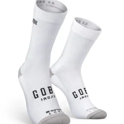 Calze Gobik Iro 2.0 logo - Bianco