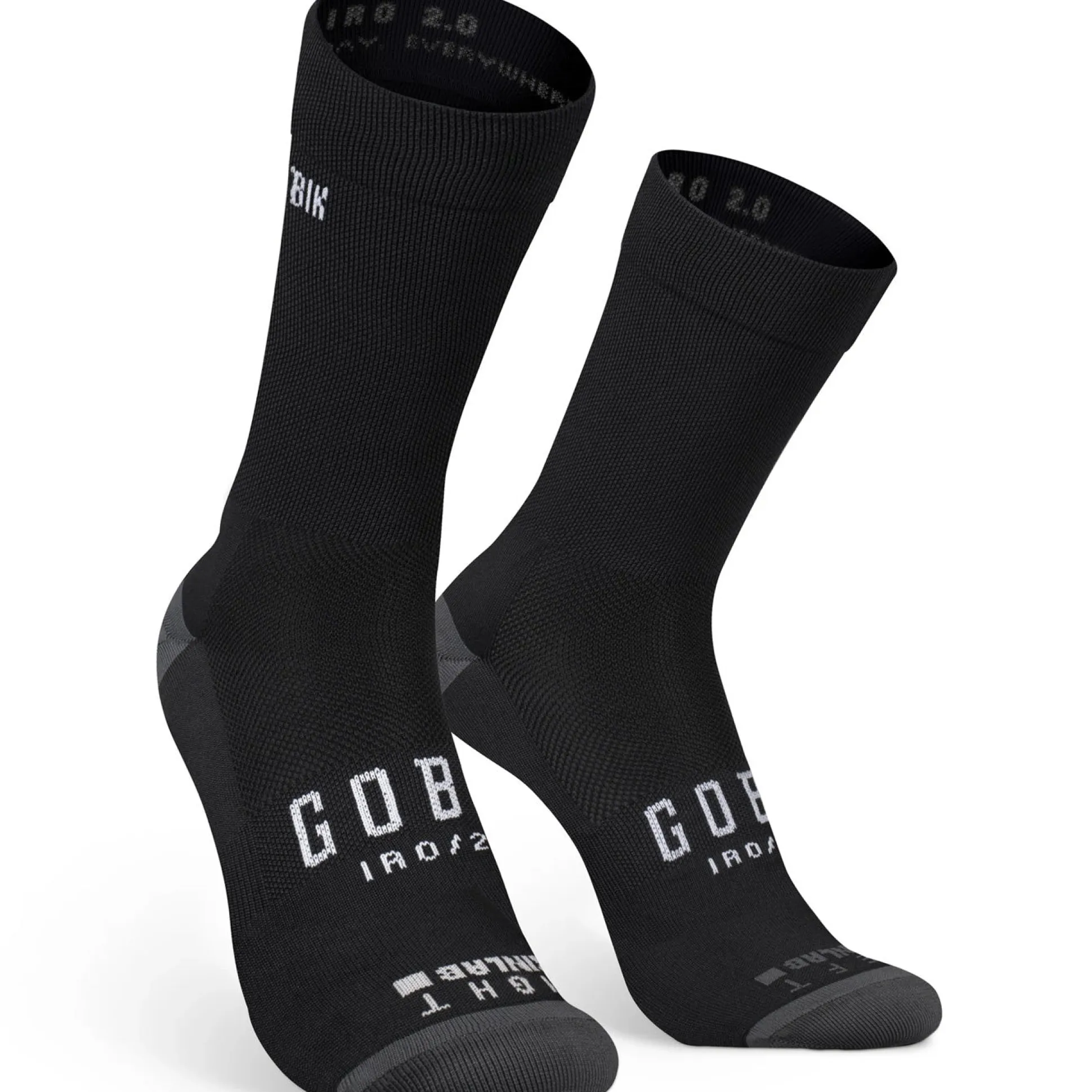 Calze Gobik Iro 2.0 logo - Nero