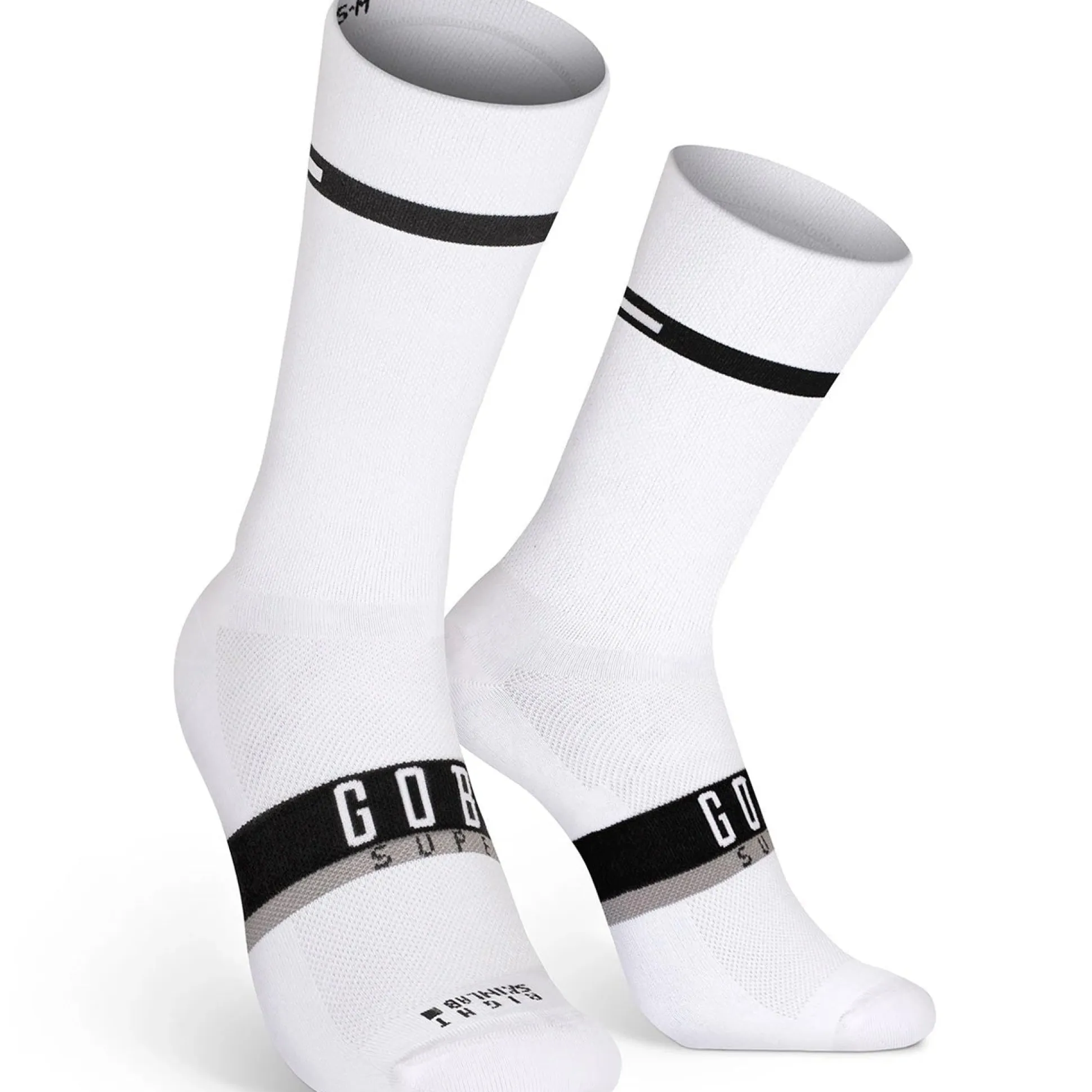 Calze Gobik Superb Horizon Extra Long - Bianco