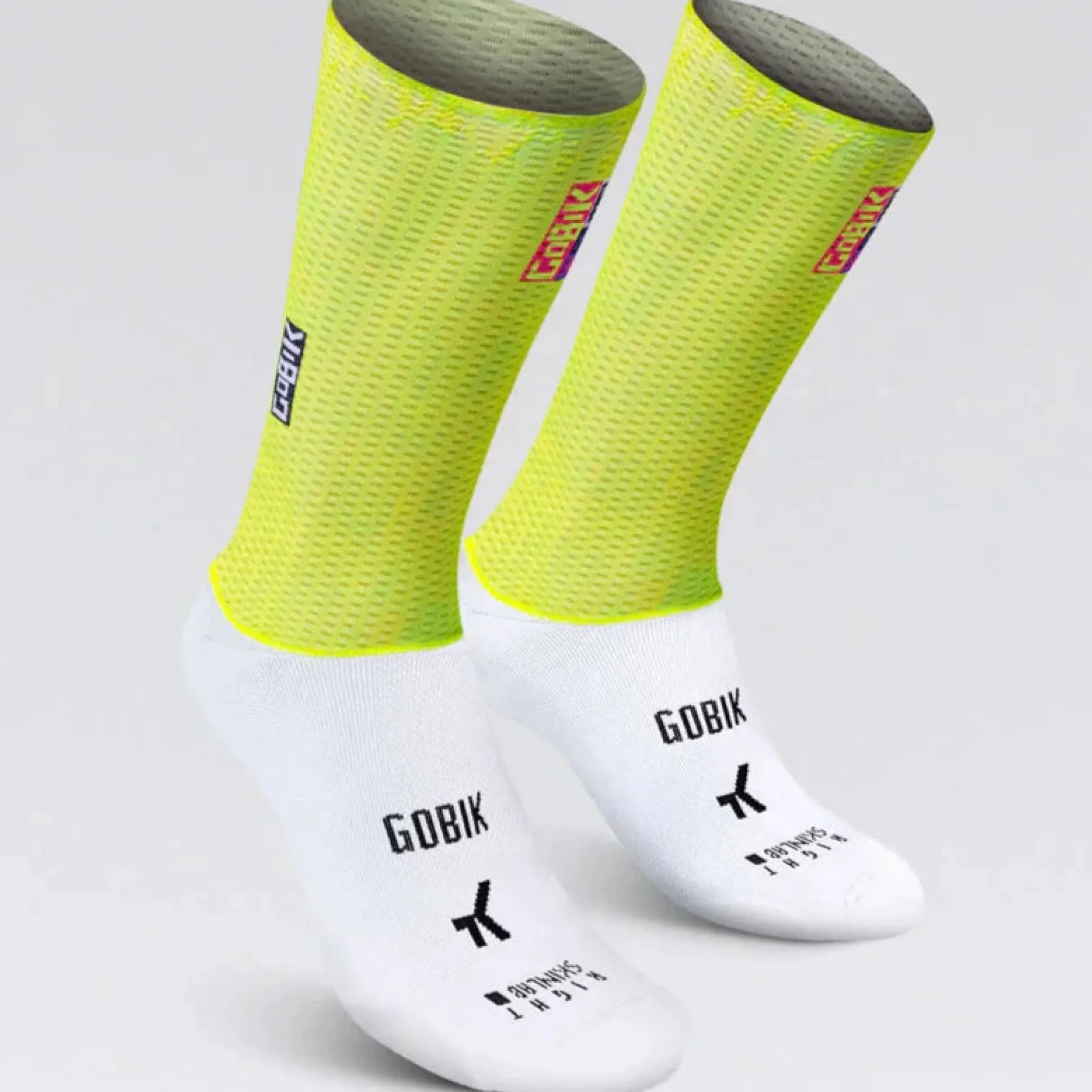 Calze Gobik Vortex 2.0 Liquid Lime - Giallo