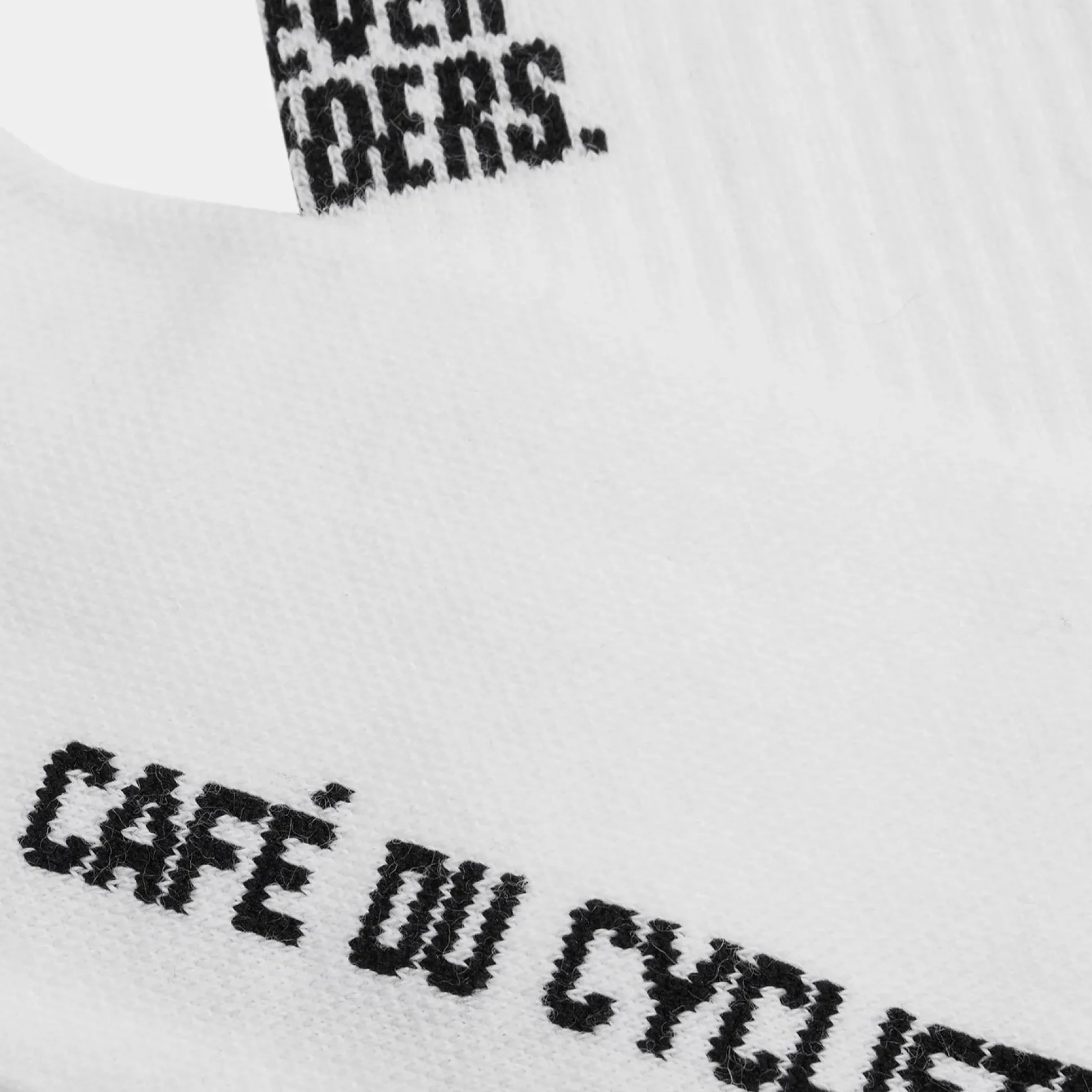 Calze invernali Cafe du Cycliste Motto - Bianco