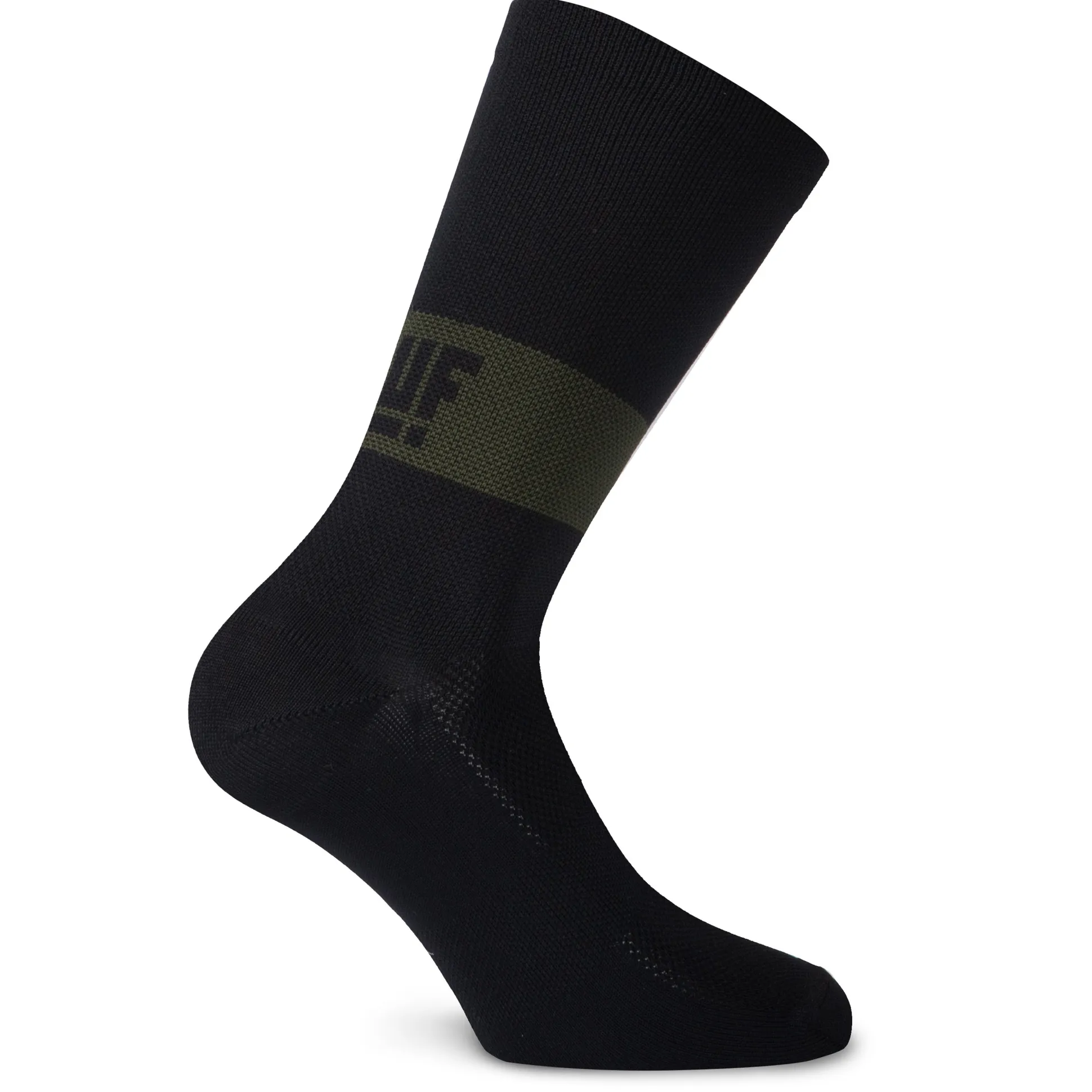 Calze Jëuf Train Band - Nero verde militare