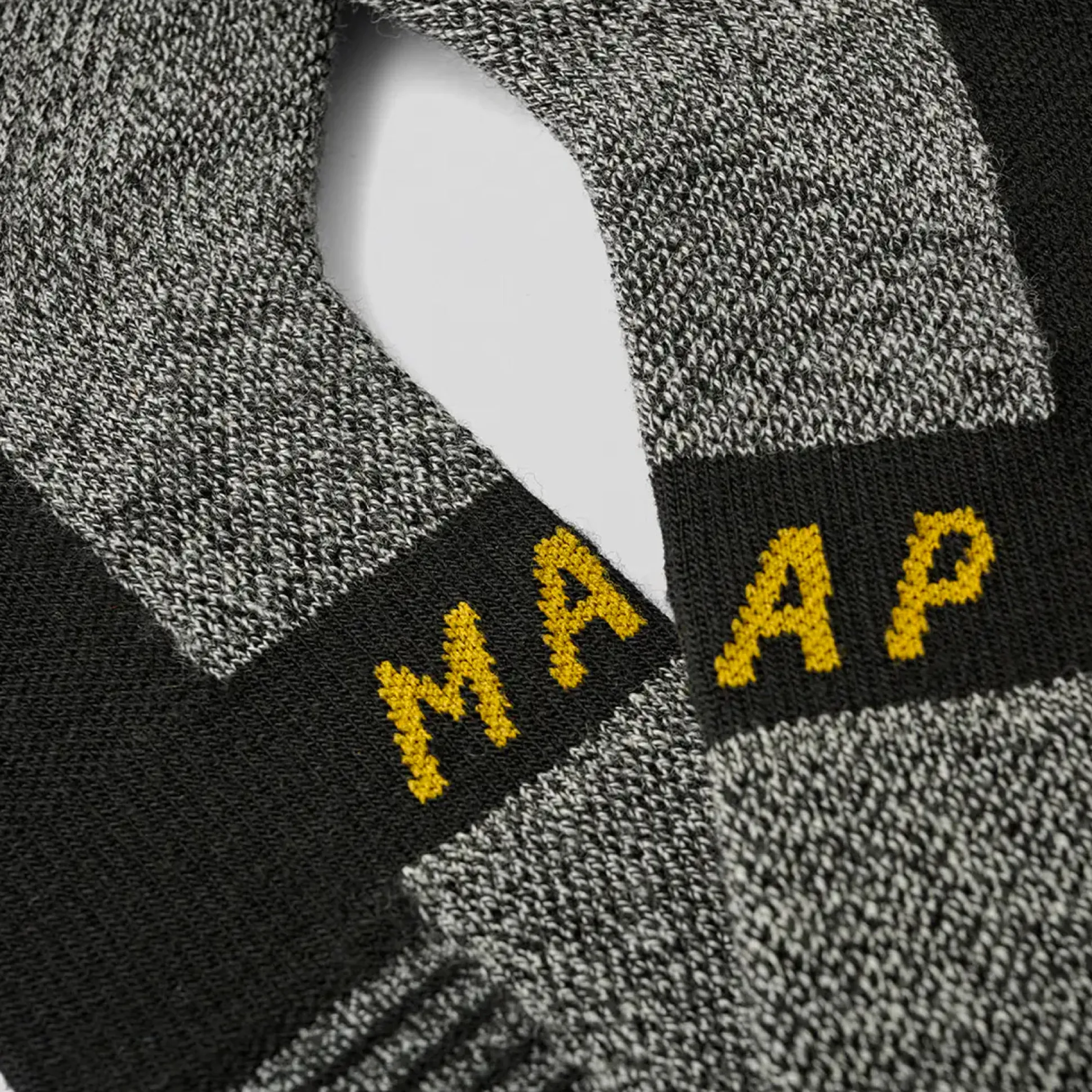 Calze Maap Alt_Road Merino Space Dye - Nero