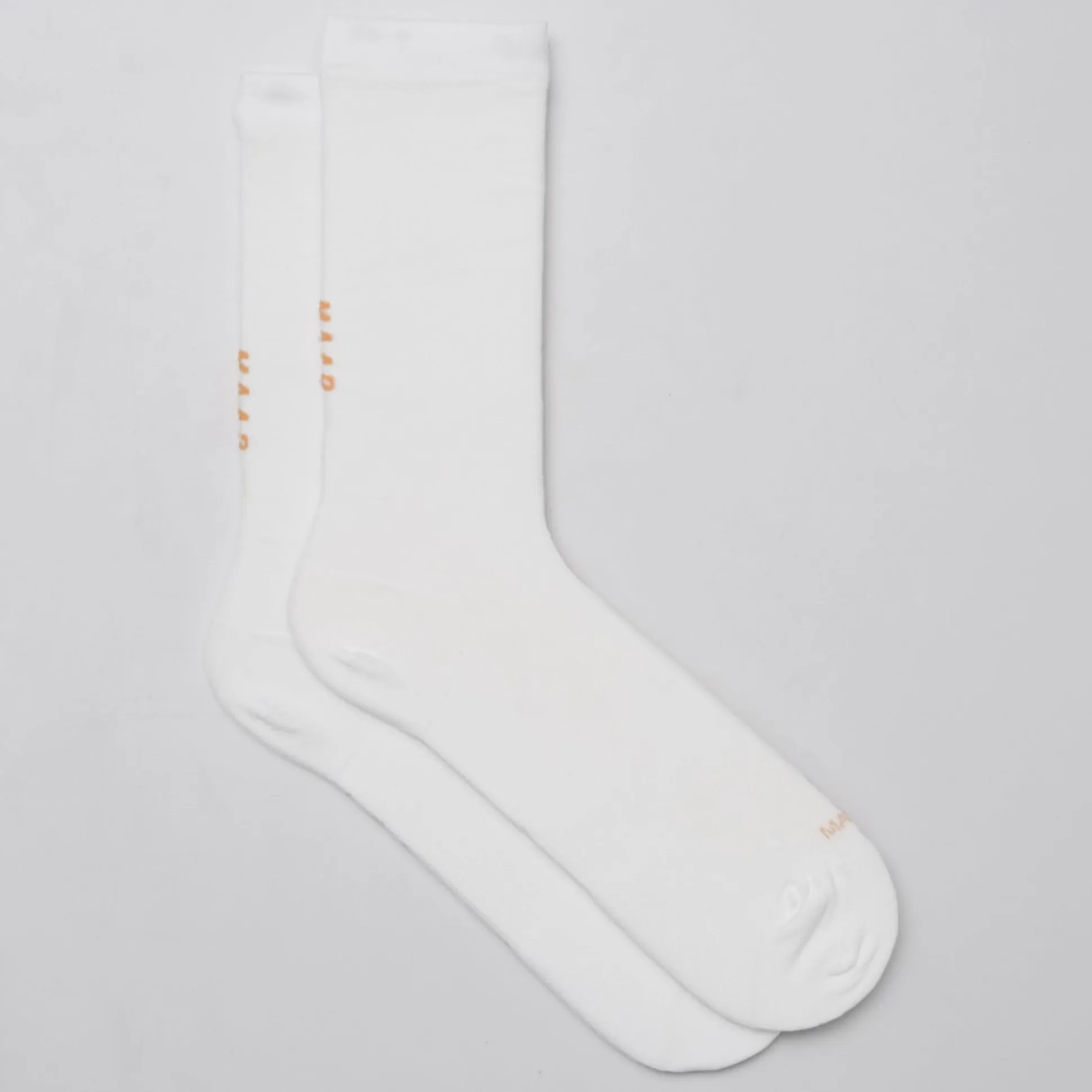 Calze Maap Team Long - Bianco arancio