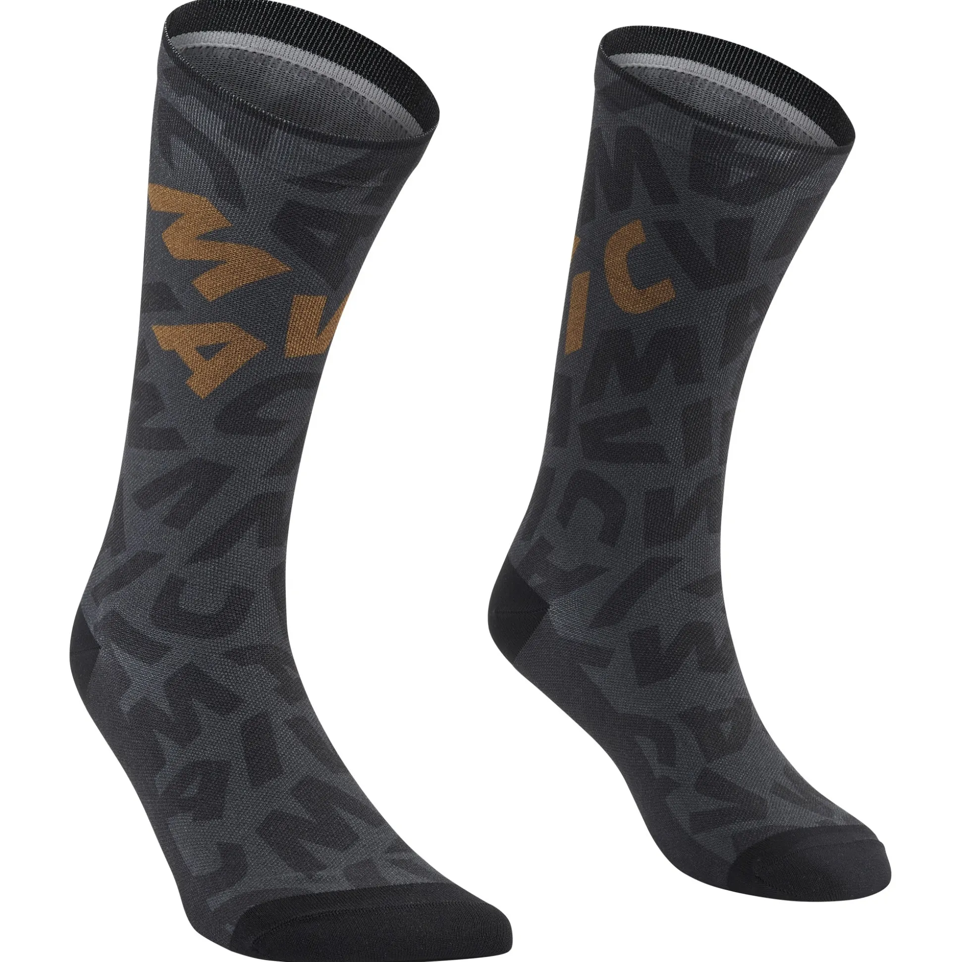 Calze Mavic Aksium Graphic - Nero marrone