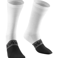 Calze Mavic Essential High - Bianco nero