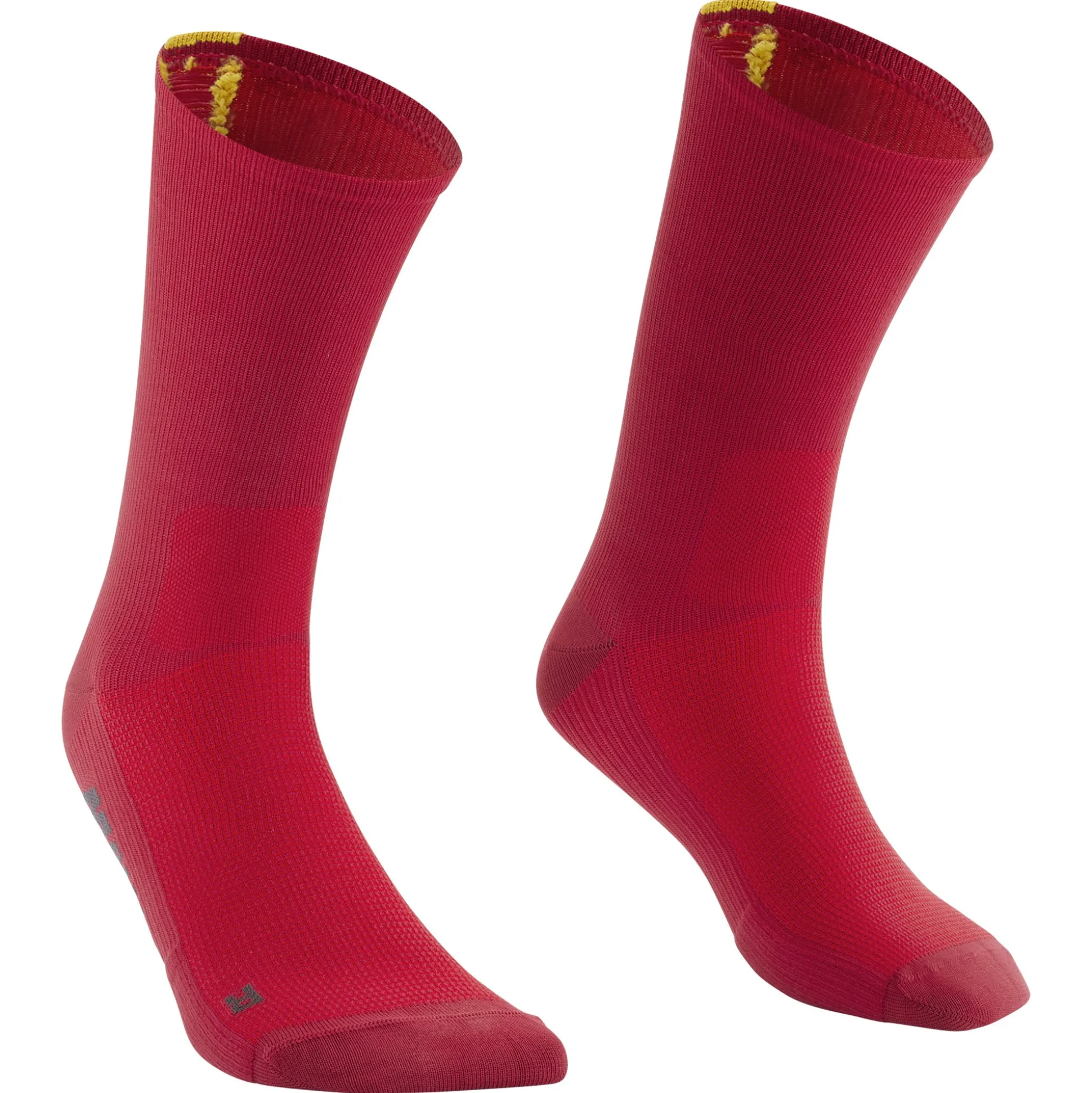 Calze Mavic Essential High - Rosso giallo