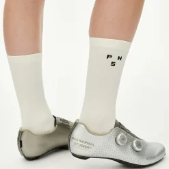 Calze Pas Normal Studios Race - Bianco beige