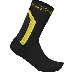 Calze Rh+ AirX 15 - Nero Giallo Fluo