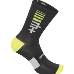 Calze Rh+ Logo 15 - Nero giallo