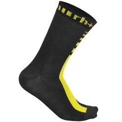 Calze Rh+ Merino 15 - Nero Giallo