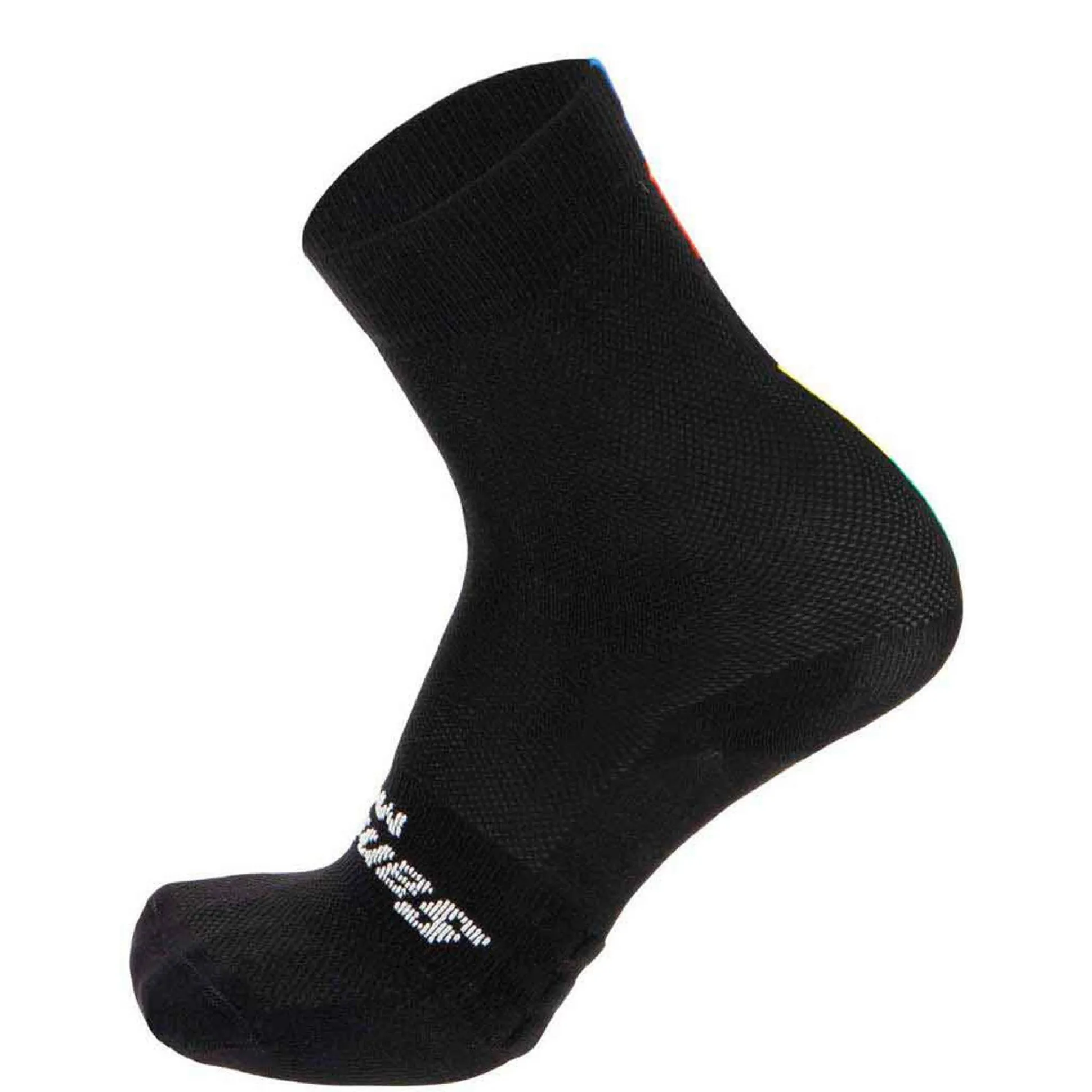 Calze Santini UCI Rainbow - Nero