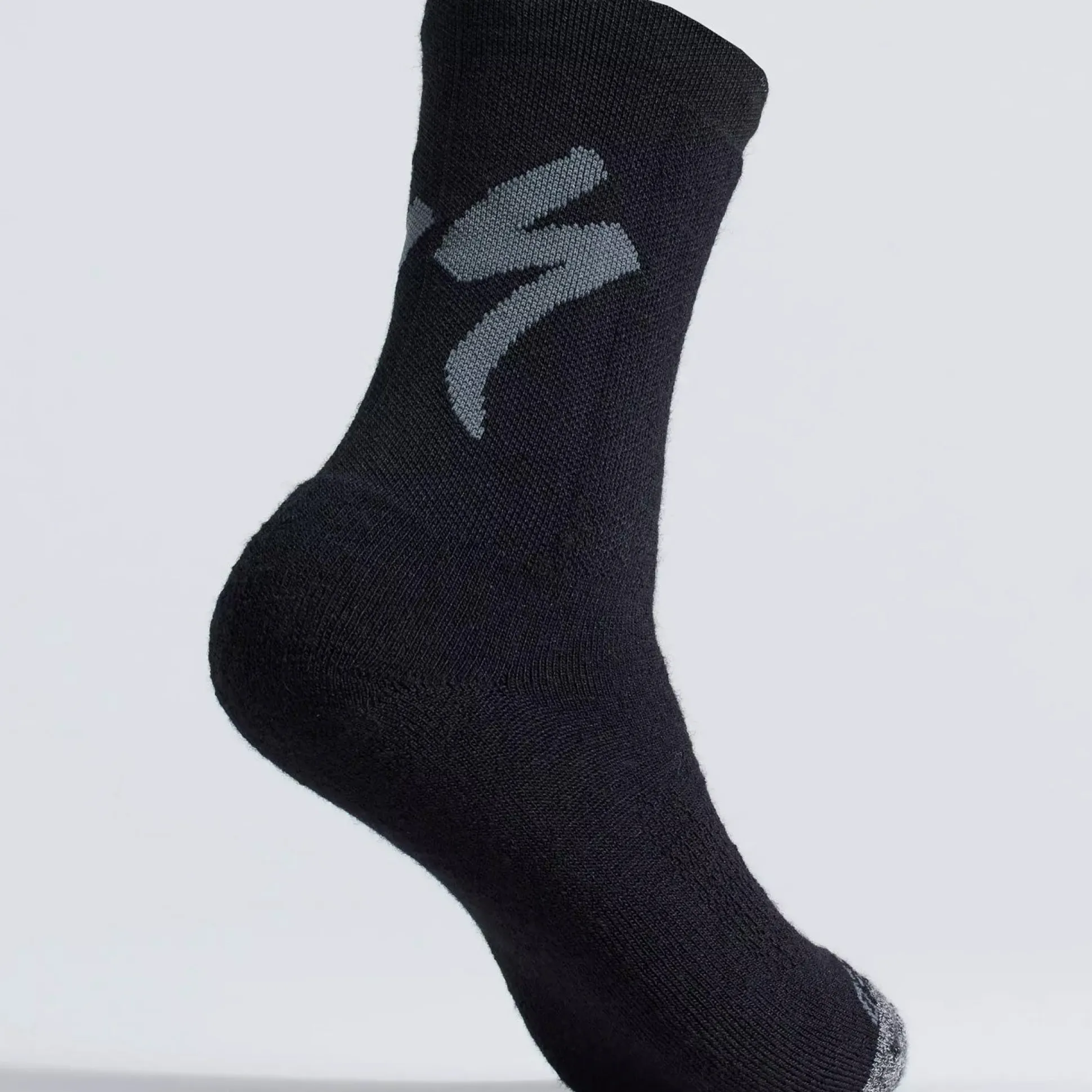 Calze Specialized Merino Deep Winter Tall Logo - Nero