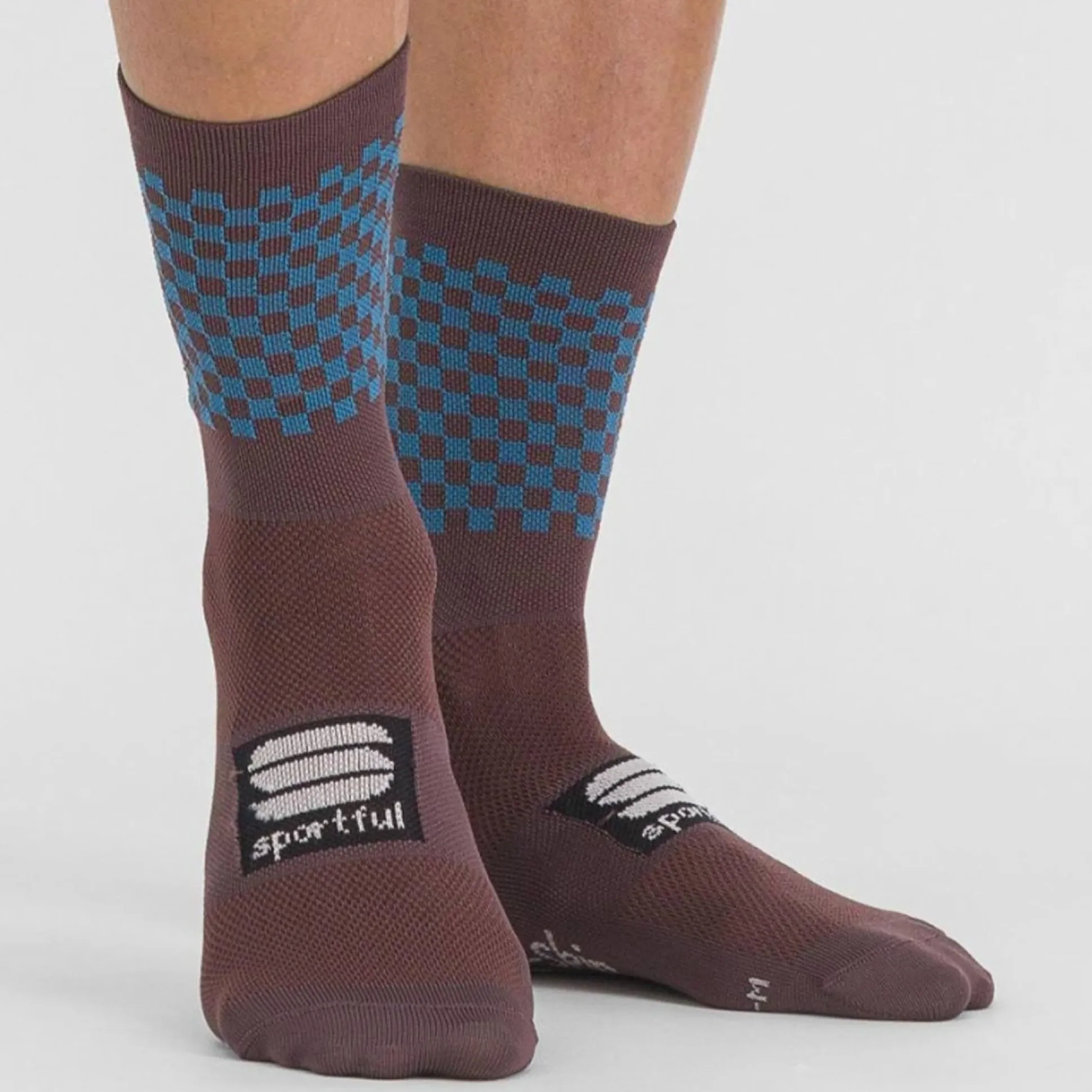 Calze Sportful Checkmate - Viola