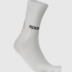 Calze Sportful Ride Dolomites The Peaks - Bianco