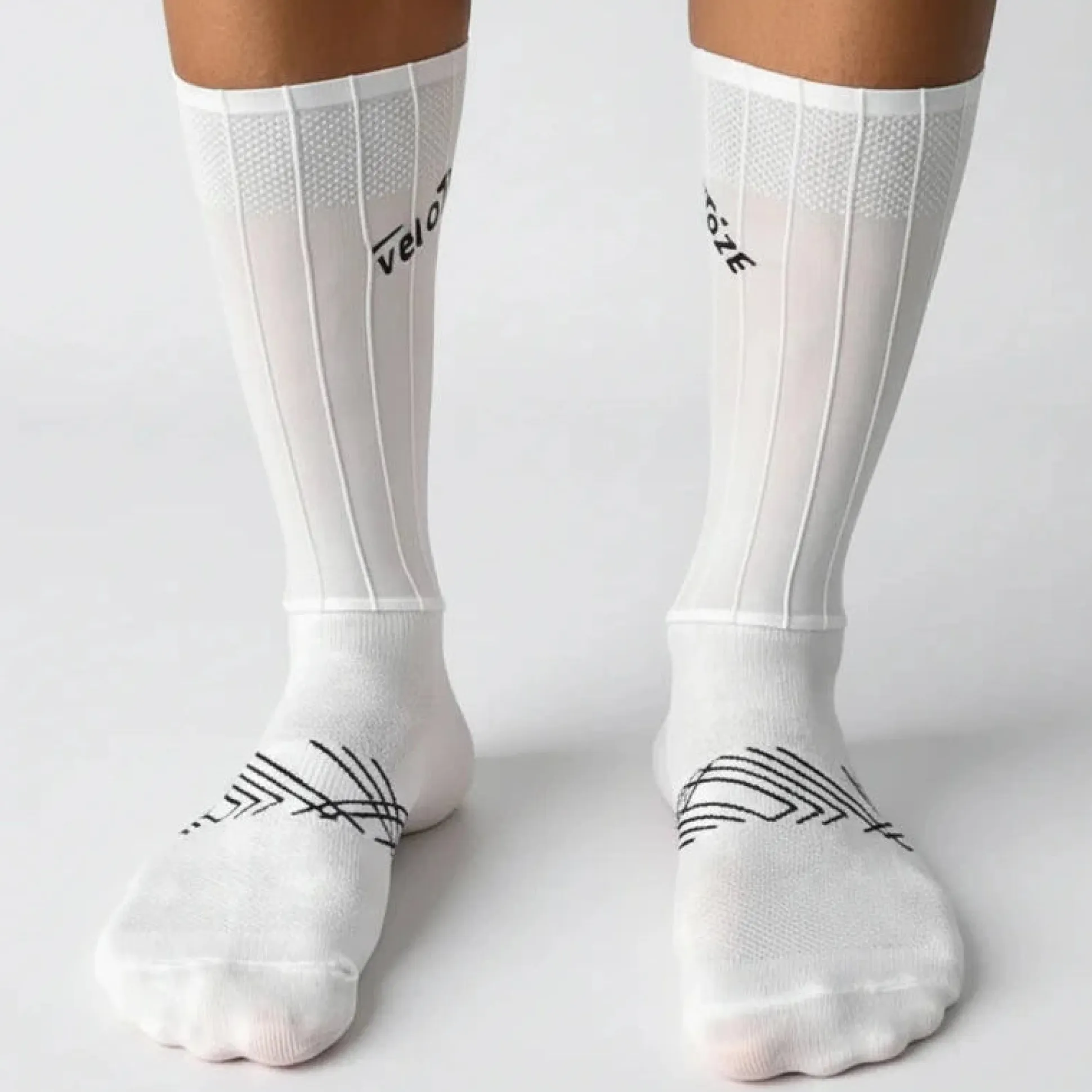 Calze VeloToze Aero Pro - Bianco