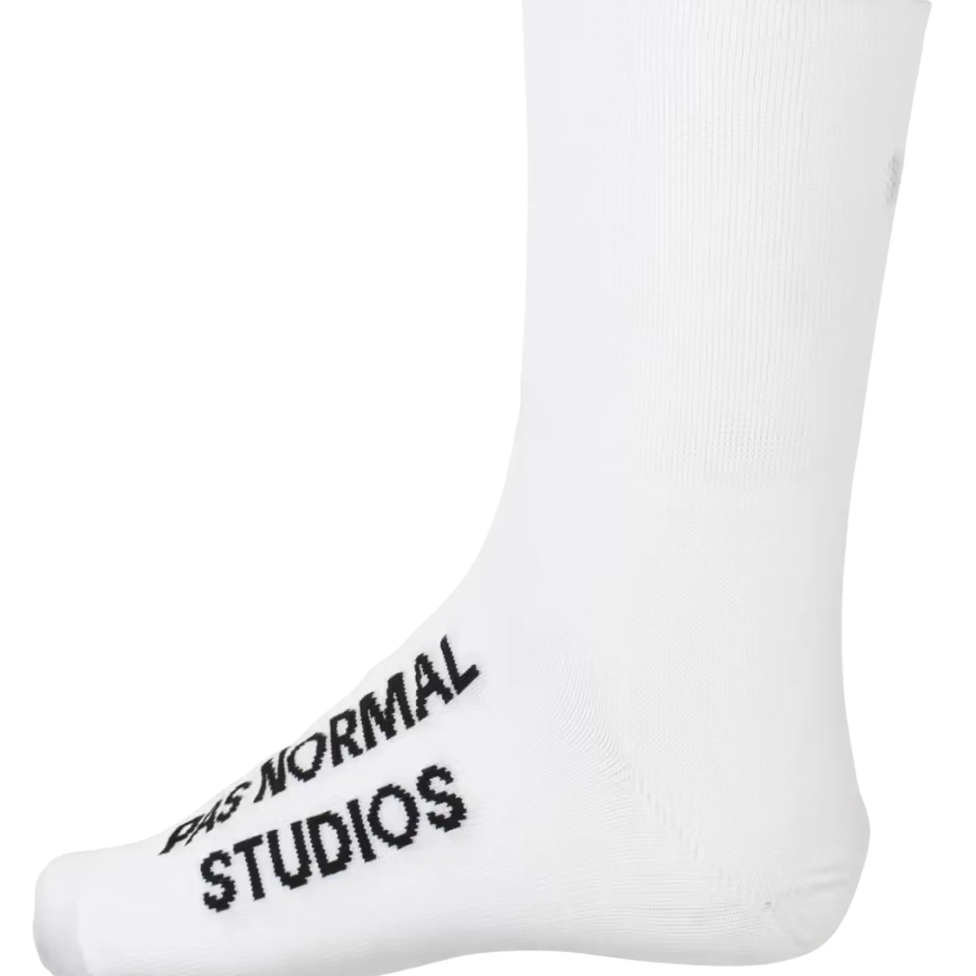 Calzino Copriscarpa Pas Normal Studios Logo - Bianco