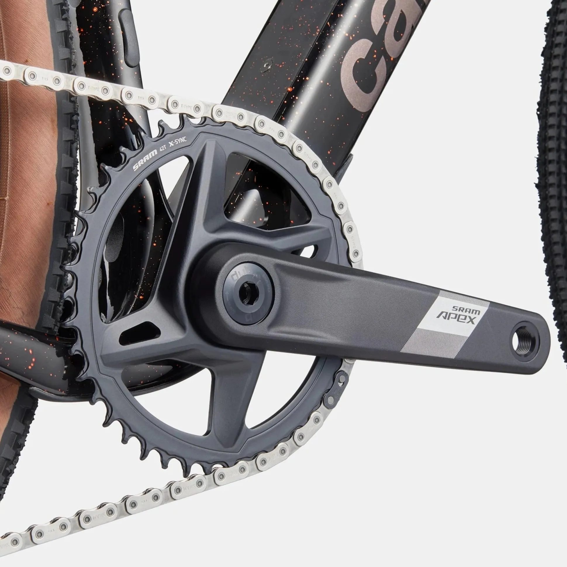 Cannondale Topstone Carbon 2 AXS Smartsense - Marrone