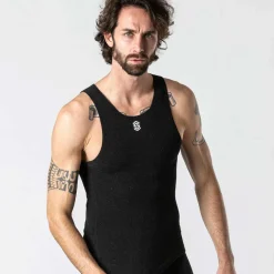 Canotta Silverskin Stay Fresh - Nero