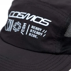 Cappellino Cosmos Collection 5 Panel - Nero