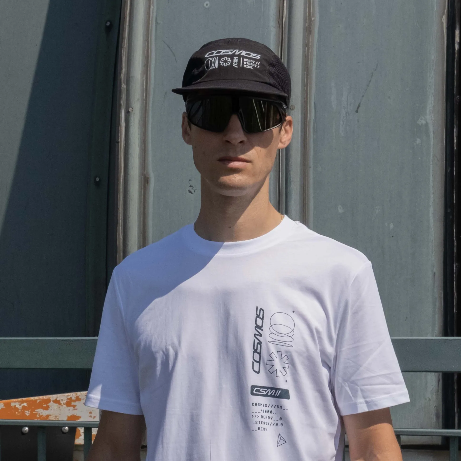 Cappellino Cosmos Collection 5 Panel - Nero
