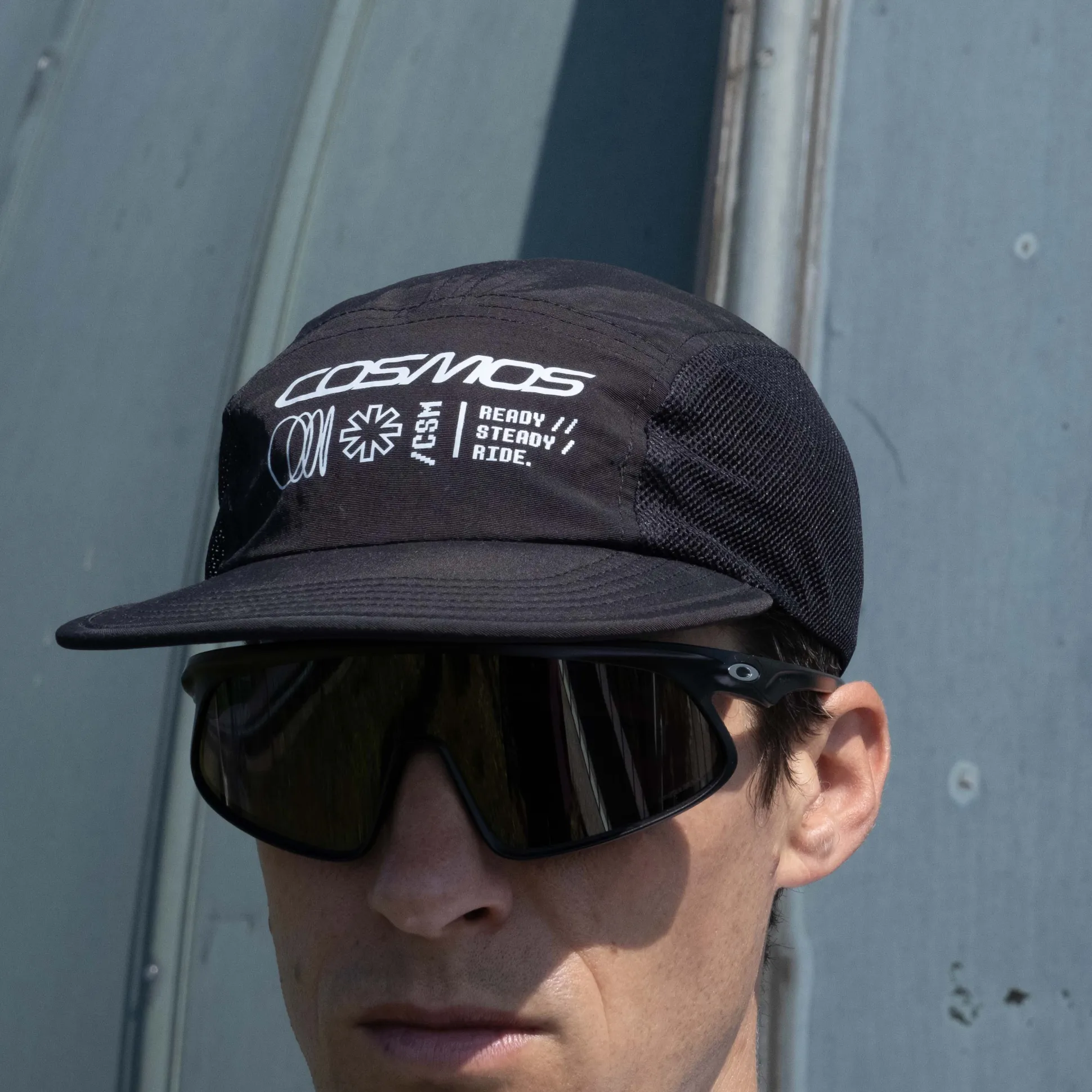 Cappellino Cosmos Collection 5 Panel - Nero