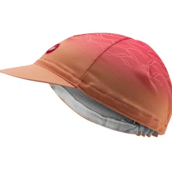 Cappellino donna Castelli Climber's 2 - Rosa arancio