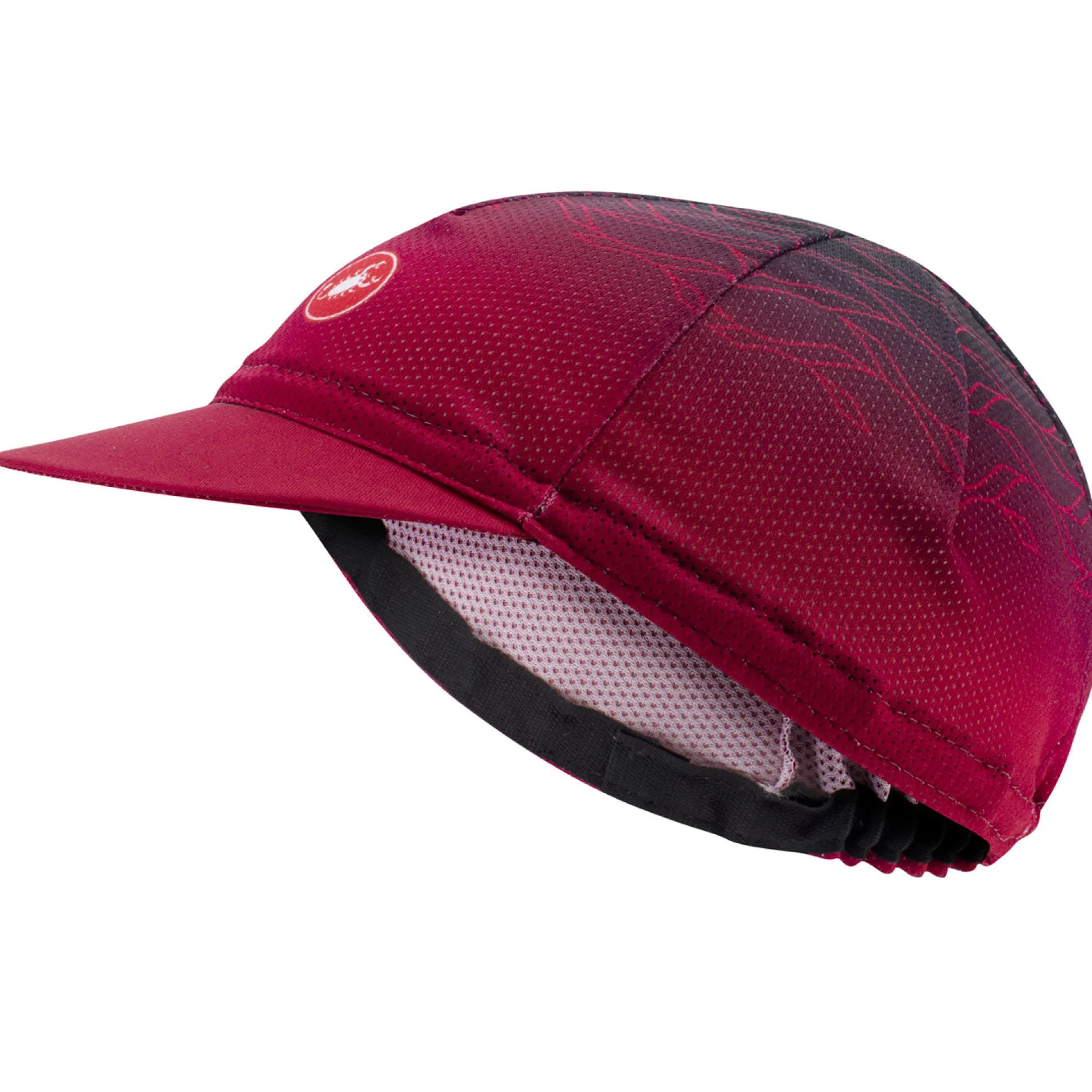 Cappellino donna Castelli Climber's 2 - Blu rosa