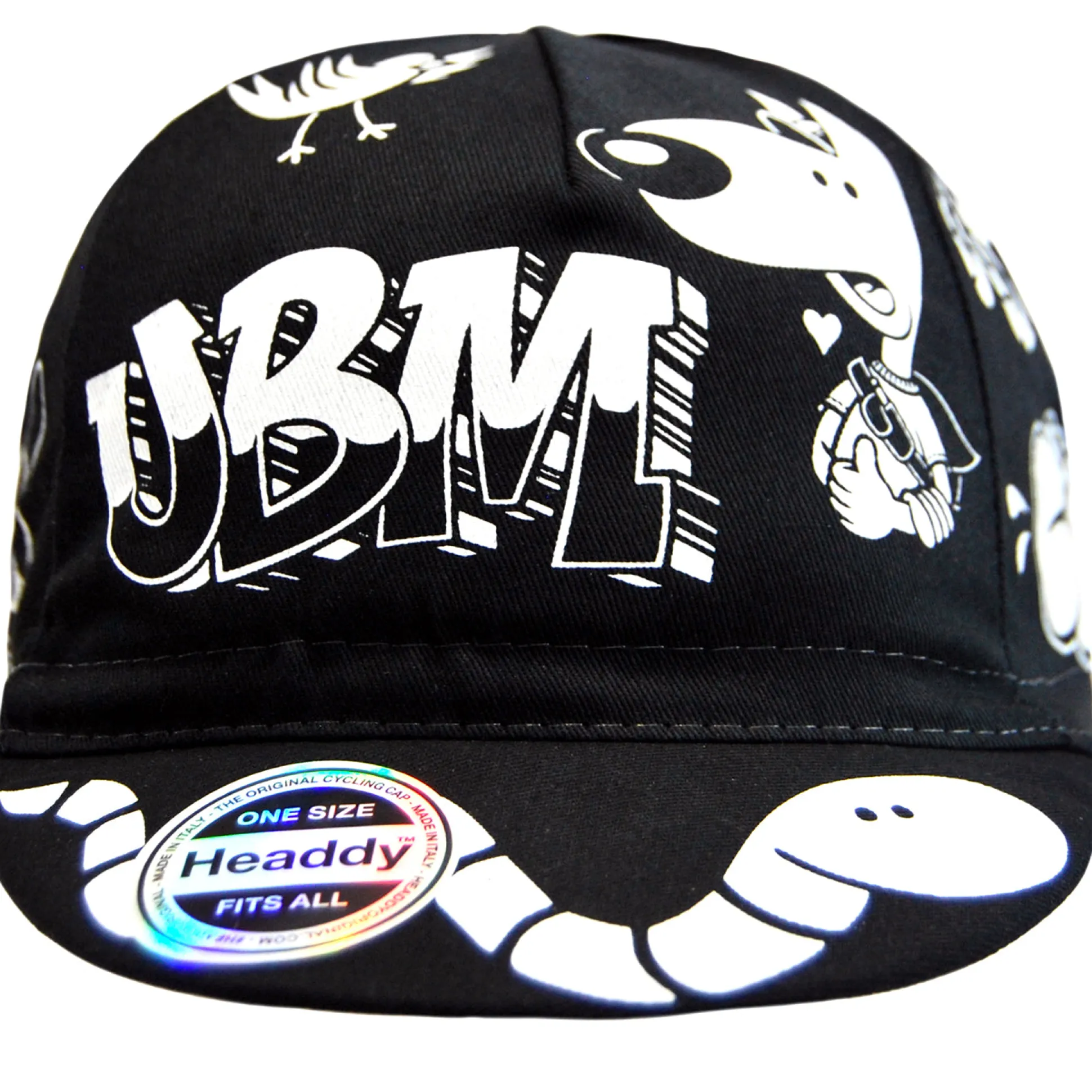 Cappellino Headdy x UBM 15th anniversary - Nero