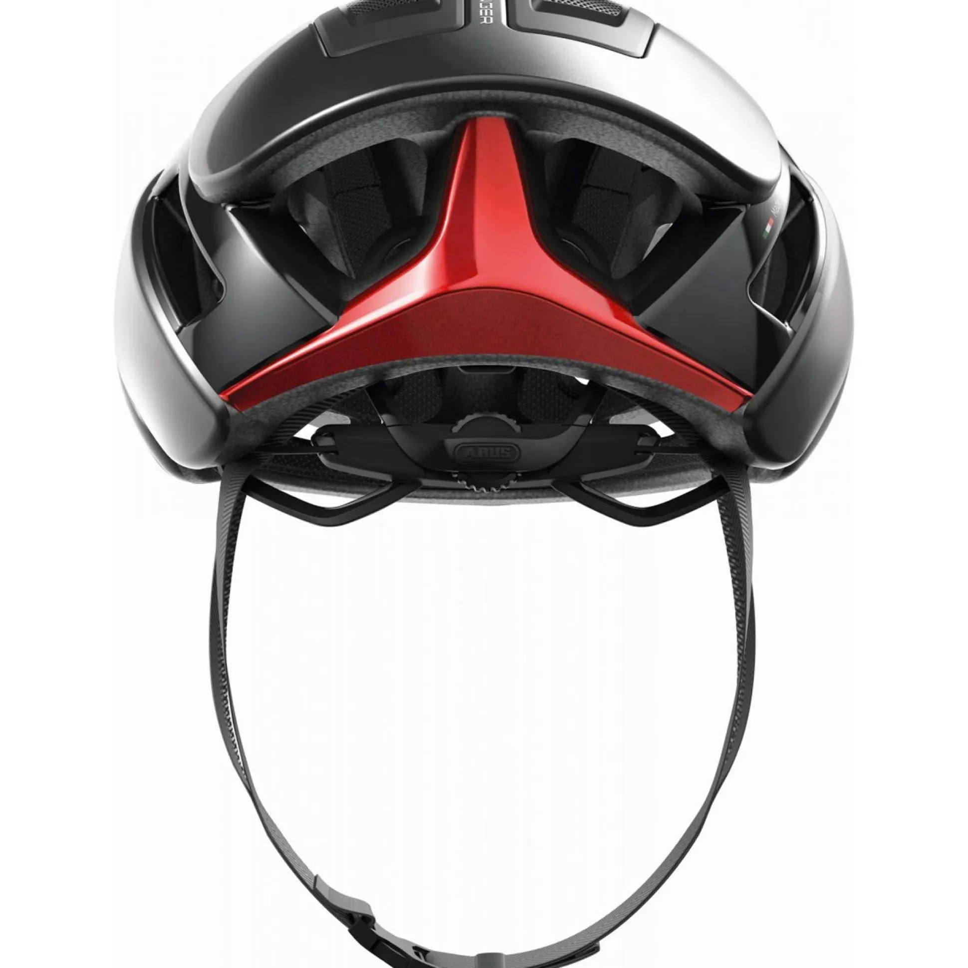 Casco Abus Gamechanger 2.0 - Grigio rosso