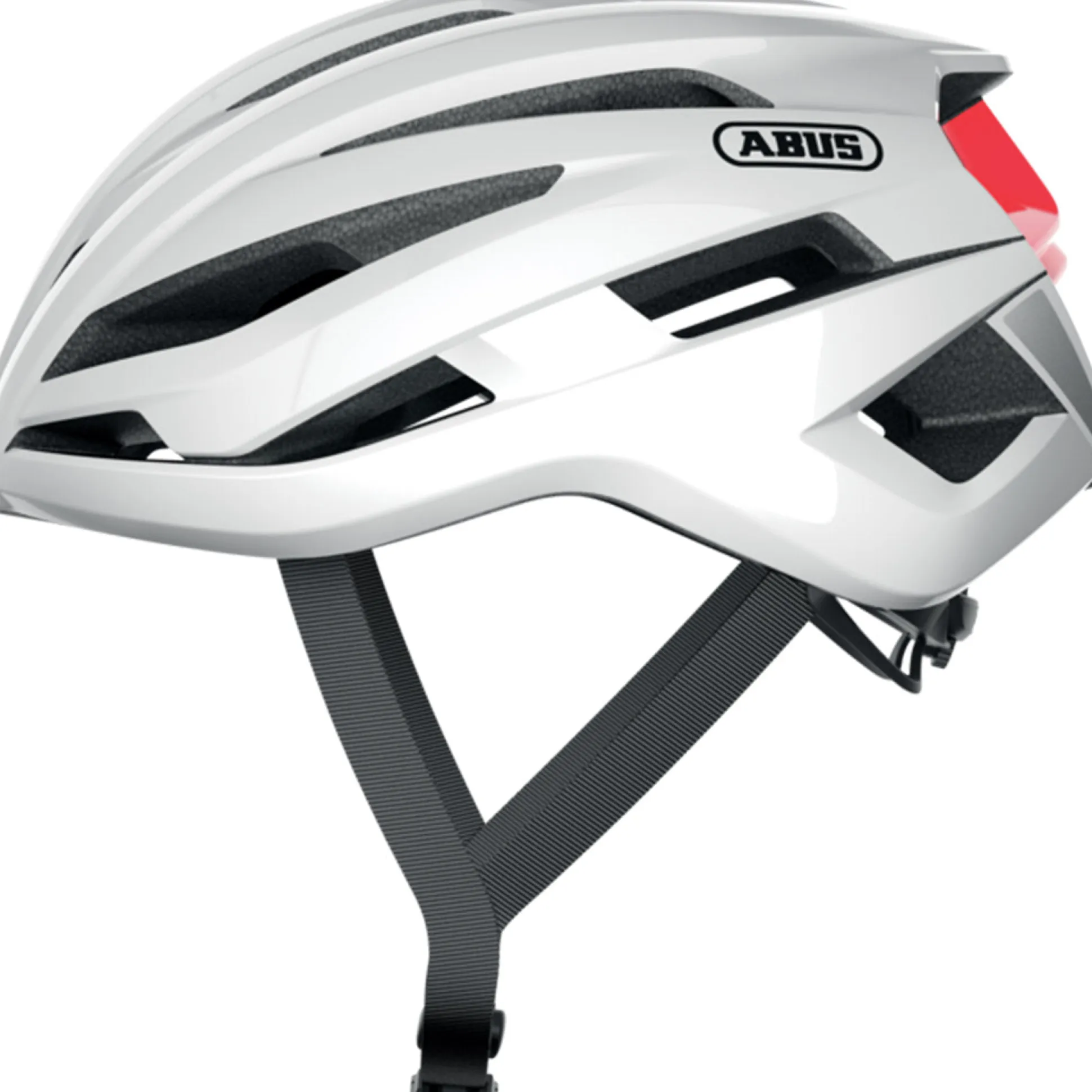 Casco Abus Stormchaser Race - Bianco