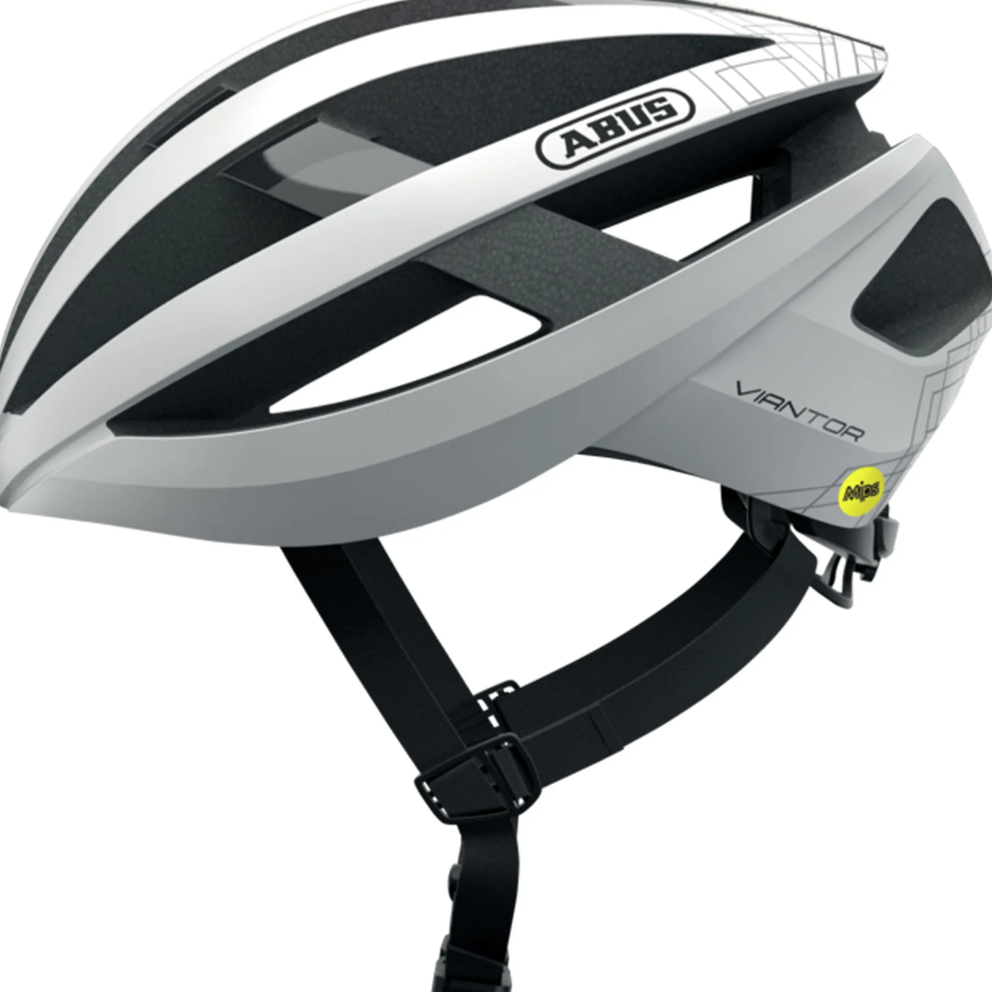 Casco Abus Viantor Mips - Bianco