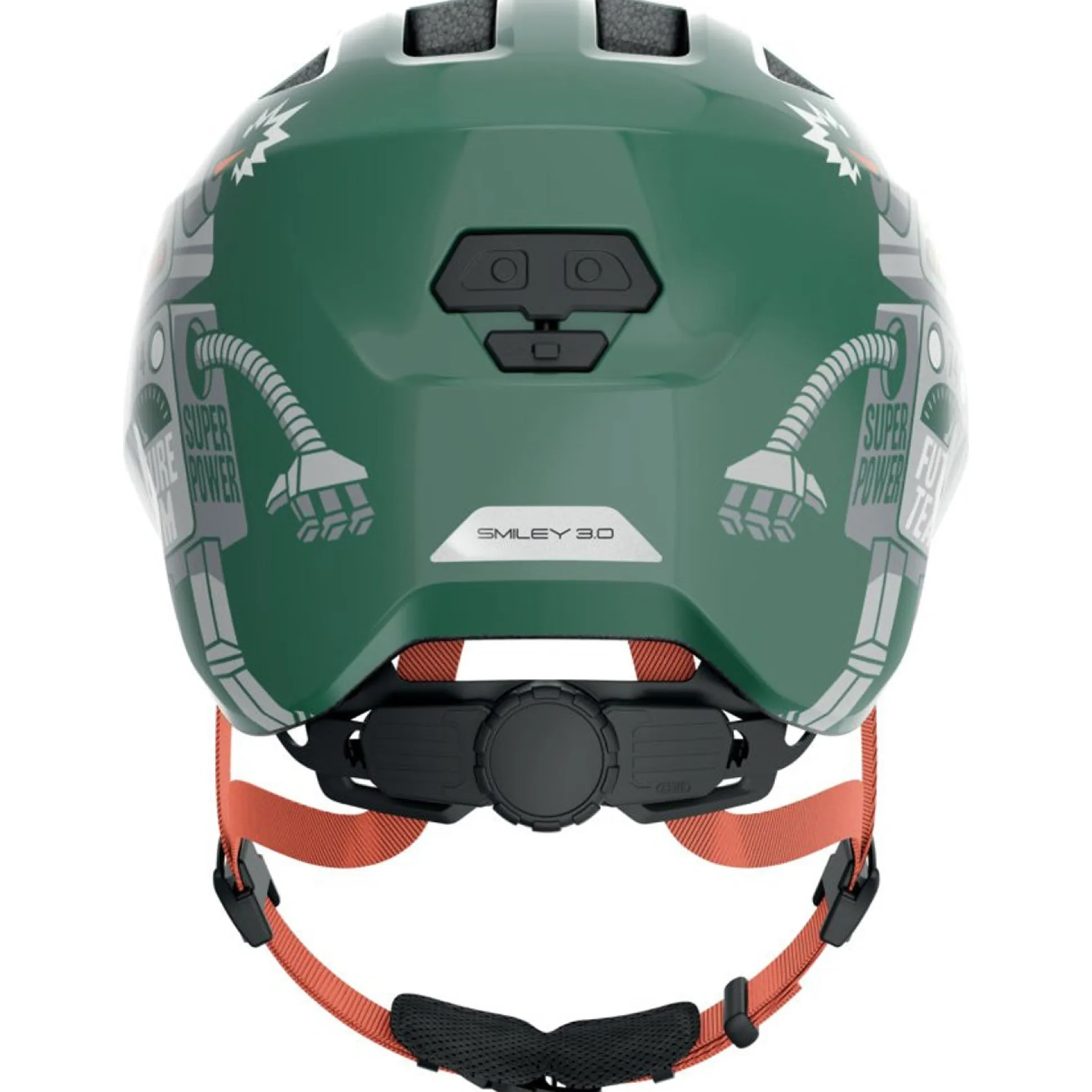 Casco bambino Abus Smiley 3.0 - Green Robo