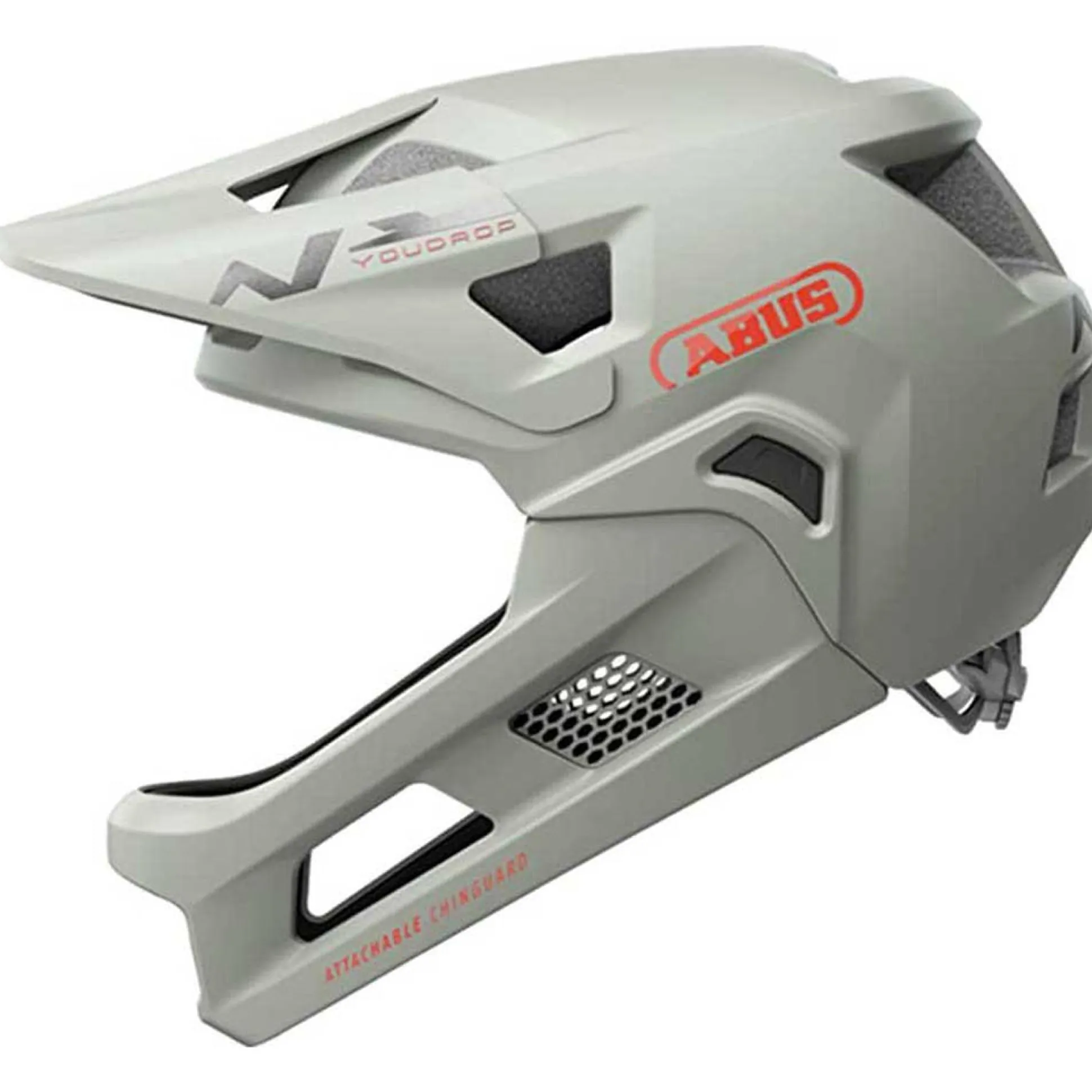 Casco bambino Abus YouDrop FF - Grigio